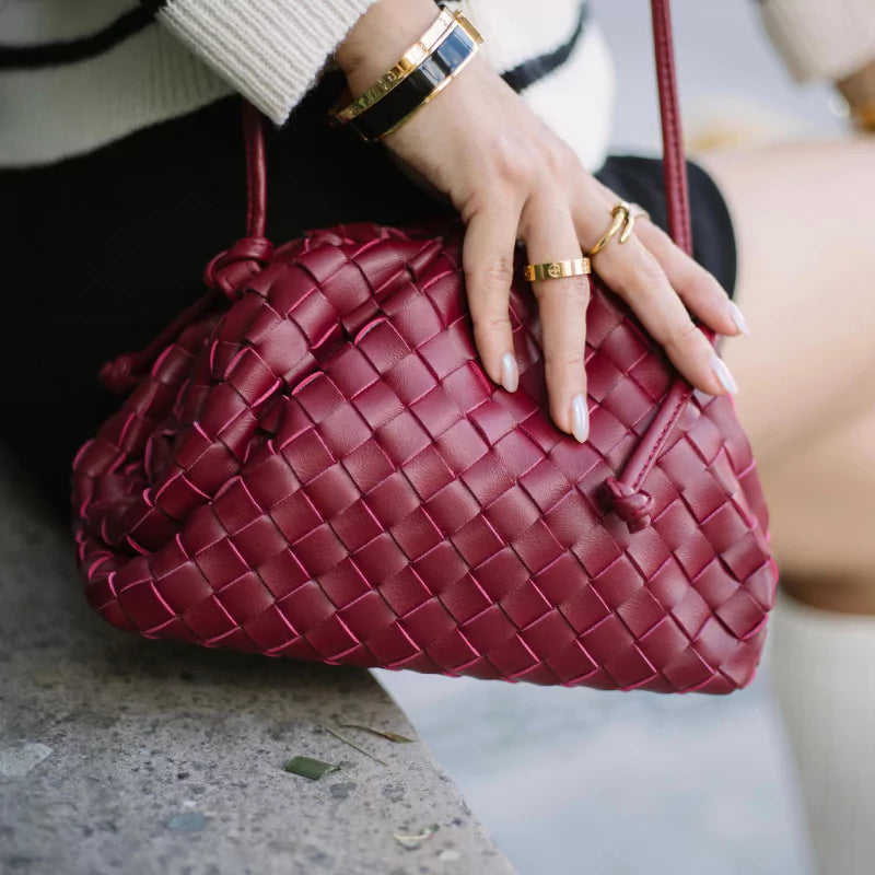 Bolsa Clutch de Mão; Pequena; Elegante; Pouch