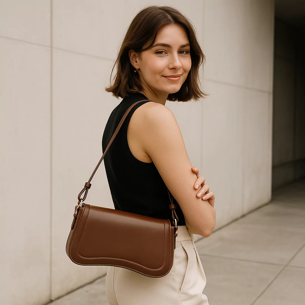 Bolsa Baguete de Ombro; Bolsa Baguete Feminina; Bolsa de Ombro Feminina; Bolsa de Ombro
