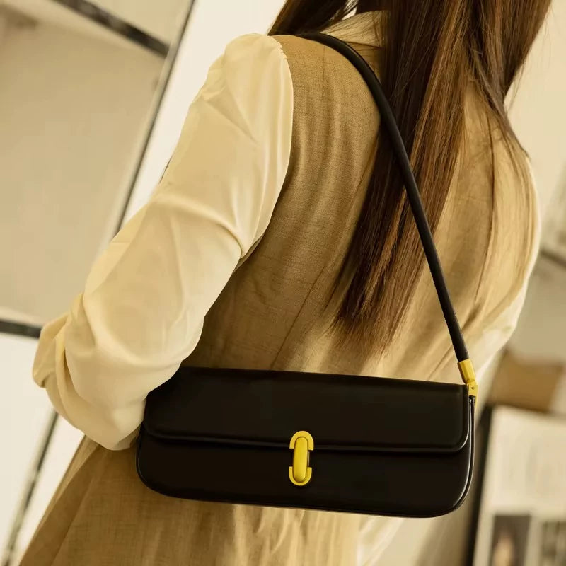 Bolsa Baguete de Ombro Feminina; Bolsas Femininas de Ombro