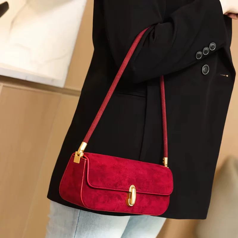 Bolsa Baguete de Ombro Feminina; Bolsas Femininas de Ombro