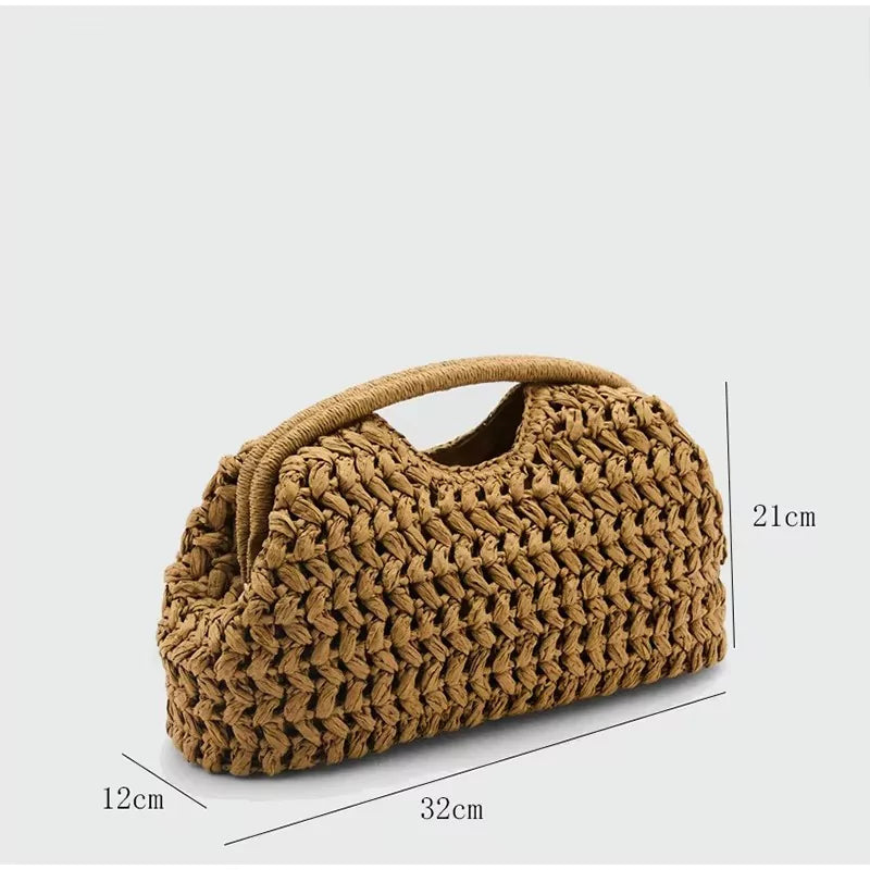 Bolsa Clutch; Mão; Elegante