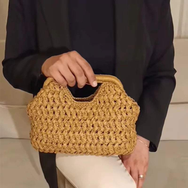 Bolsa Clutch; Mão; Elegante