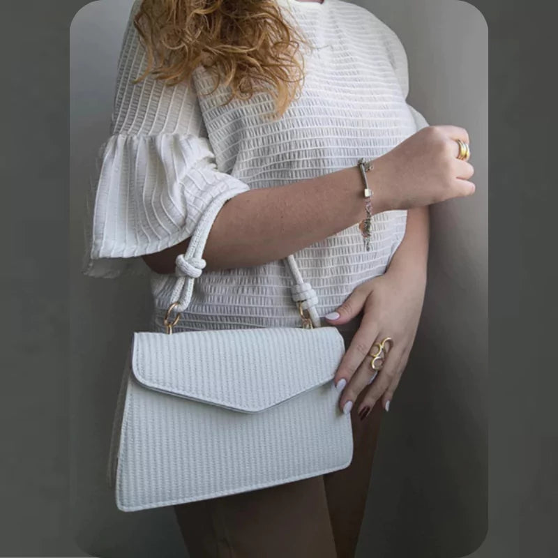 Bolsa Transversal Feminina; pequena; elegante