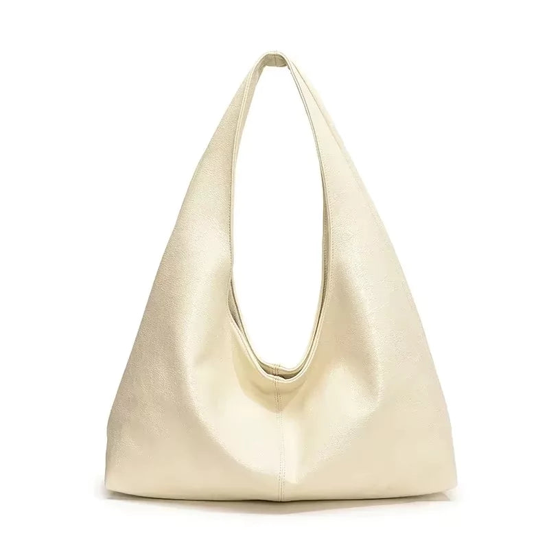 Bolsa hobo grande de ombro para uso casual e elegante, dia a dia, ideal para o trabalho
