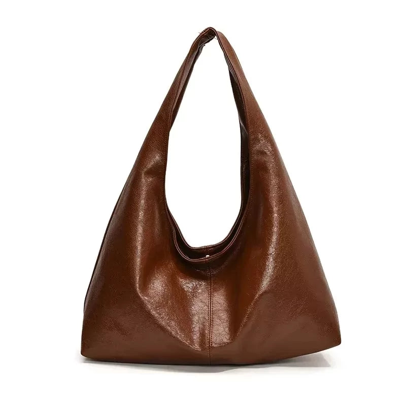 Bolsa hobo grande de ombro para uso casual e elegante, dia a dia, ideal para o trabalho