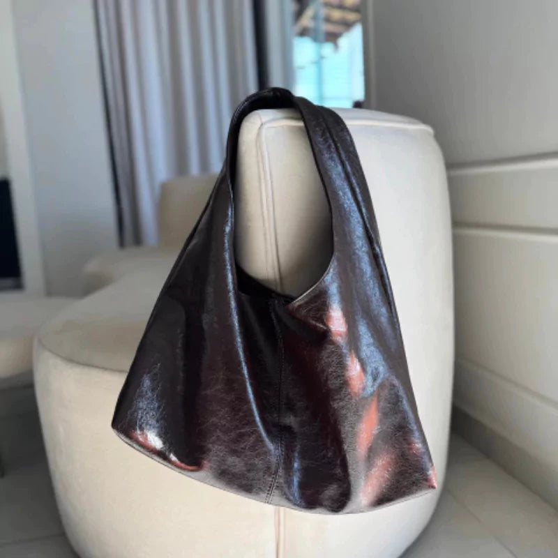 Bolsa hobo grande de ombro para uso casual e elegante, dia a dia, ideal para o trabalho
