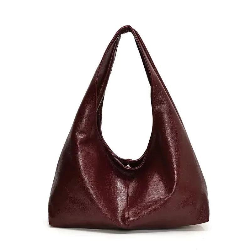 Bolsa hobo grande de ombro para uso casual e elegante, dia a dia, ideal para o trabalho