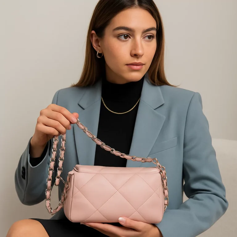 Bolsa Tiracolo Feminina Rosa para o dia a dia