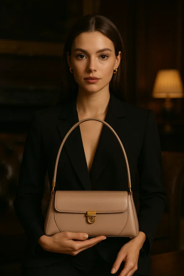 Bolsa Baguete Feminina de Ombro