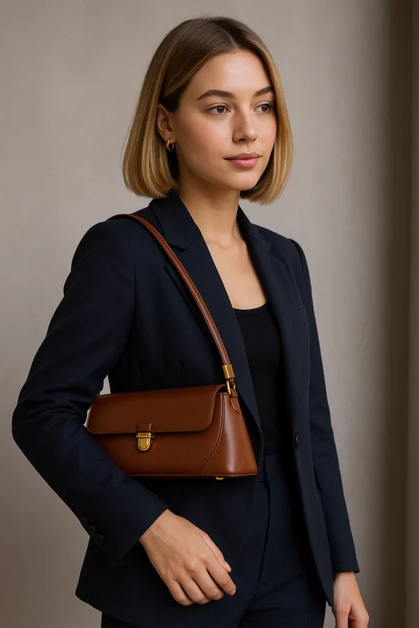 Bolsa Baguete Feminina de Ombro