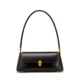Bolsa Baguete Feminina de Ombro Preta